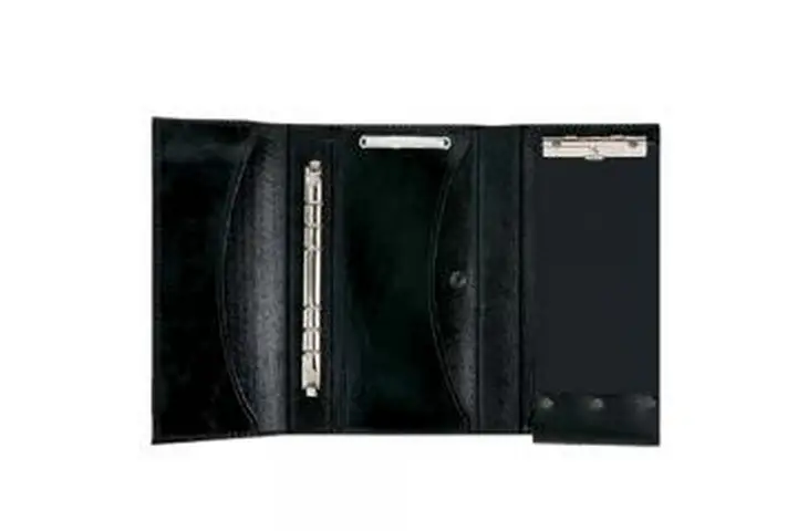 Aker Leather Tri-fold Citation Book